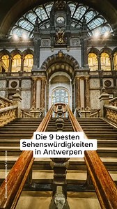 📍 Antwerpen – Kultur, Geschichte & modernes Design an der Schelde Die zweitgrößte Stadt Belgiens begeistert mit eindrucksvoller Architektur, einer lebendigen Kunstszene und einem der größten Seehäfen Europas. Antwerpen verbindet jahrhundertealte Geschichte mit urbanem Zeitgeist; Ob gotische Kathedrale, Barockkunst von Rubens oder moderne Museen wie das MAS – die Stadt bietet zahlreiche Highlights auf kompakter Fläche und ist perfekt für ein verlängertes Wochenende. Unsere Top 9 Sehenswürdigkeit