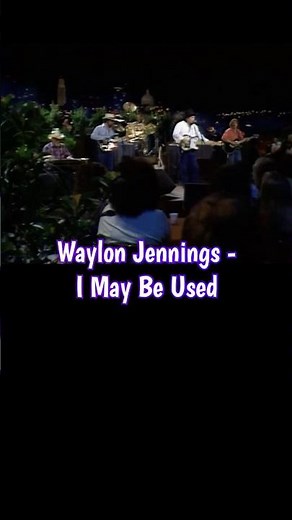 Waylon Jennings - I May Be Used (Lyrics) #80smusic #countrymusic #song #lyrics