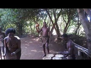 Traditional African Dance of the Bantu Tribe