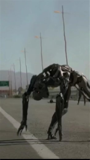 Terminator Vs Human Fight!#-Sara Connor Vs Terminator fight scene #-shorts