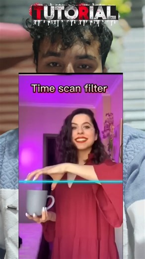 Time scan filter tutorial #filtertutorial #youtubefilter #tutorial