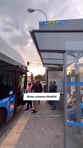 Conoce cómo moverte en las red de autobuses urbanos en Madrid 🙌🏻 #rutasurbanas #madrid #autobuses #datoscuriosos #viajar #mochileros