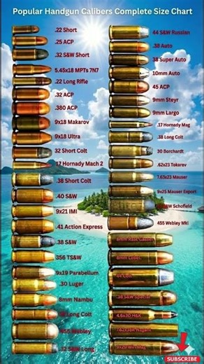 When someone says size doesn't matter... 😏 #Shorts #Ammo #Comparison #Military #Guns #Caliber