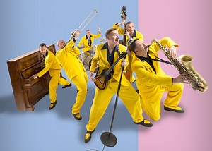 The UK's No.1 jive, swing, rhythm & blues and boogie band and Britain's Got Talent finalists live in Nashville, Tues Apr 11th. Free entry at Bourbon St Blues & Boogie Bar! Check out the viral feel-good music video "Bring Me Sunshine"! | The Jive Aces