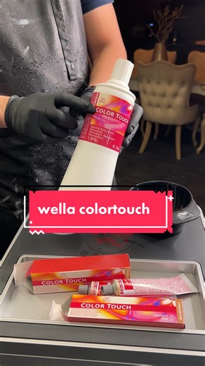 Hair Transformation by Friseur Saeed: Wella Color Touch Developer 13 Vol & More