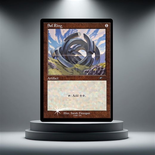 Sol Ring - Proxy Card - Custom Magic Playtest Card