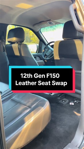 Affordable Leather Seat Swap for 12th Gen F150