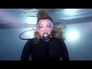 Female Diver is Diving with Ellesse Smooth Skin Wetsuit