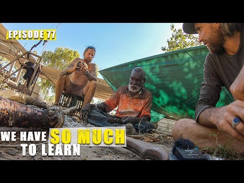 Step by Step HUNTING SPEARS with an ABORIGINAL ELDER