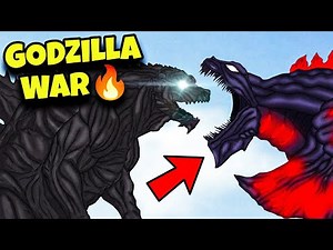 GODZILLA EARTH vs SHIN GODZILLA | EPIC WAR (Animation)