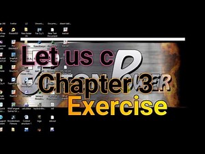 Let us c chapter 3 exercise solutions