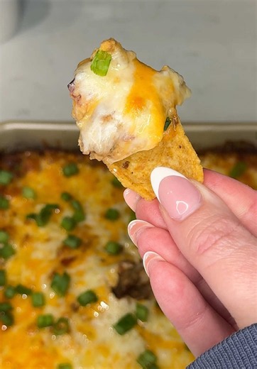 Game Day Cheese Dip Recipe — Easy Bacon & Sausage Cheese Bake