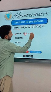 181K views · 3.2K reactions | STATISTICS IN 60 SECONDS Share with all guys . . . #math #mathtricks #explore #explorepage #reels #khantrickster #education | khantrickster | Facebook