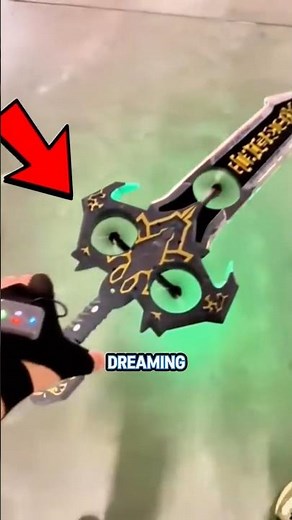 The Flying Sword That Actually Works Like a Drone!