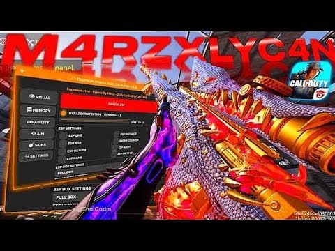 CODM GARENA MOD MENU NO KEY | M4RZxLY4N