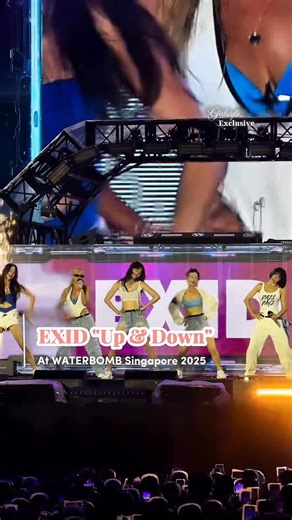 GirlStyle Singapore on Instagram: "【 @girlstyle.sg 】EXID Performs "Up & Down" At WaterBomb Singapore 2025 . Get ready to move slong with the queens of the viral wave! 🔥 EXID is bringing their legendary energy — and the iconic “Up & Down” — to WATERBOMB Singapore 2025! 💦 From viral fan-cams to festival main stage, they’re here to make it rain in the best way possible. . It’s only Day 1 of the biggest music festival of 2025 in Singapore — and we’re just getting started! Are you rea