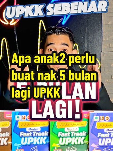 Persediaan 5 Bulan Sebelum UPKK: Apa Anak Perlu Buat?