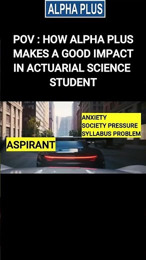 How Alpha Plus Creates a Strong Impact in the Life of Actuarial Science Students
