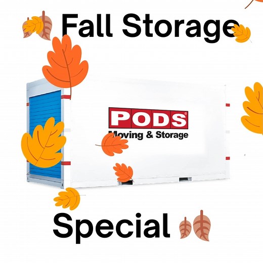 Your Stuff. Your Schedule. Your PODS. Don't miss out on our PODS Fall Storage Specials! From decluttering and renovations to seasonal storage, PODS makes it simple:  12’ or 16’ container delivered to your door ️ Pack at your own pace  Store at home or in our local PODS facility  Call (480) 705-2383 or visit phoenixpods.com to take advantage of our limited-time Fall Storage Specials! | PODS of Phoenix | Facebook
