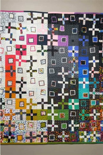 Quilt 'All Are Welcome' by Charles Cameron on Display