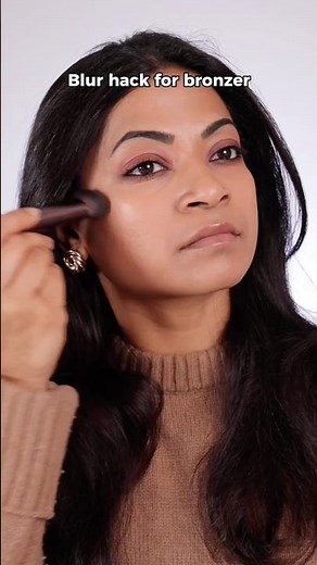 2 Steps to Perfectly Blended Bronzer.