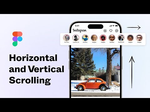 Vertical and Horizontal Scrolling in Figma, a Detailed Explanation