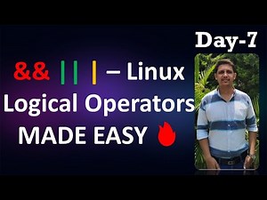 💡 Linux Logical Operators Explained: &&, ||, | with Examples | Beginner-Friendly Terminal Guide