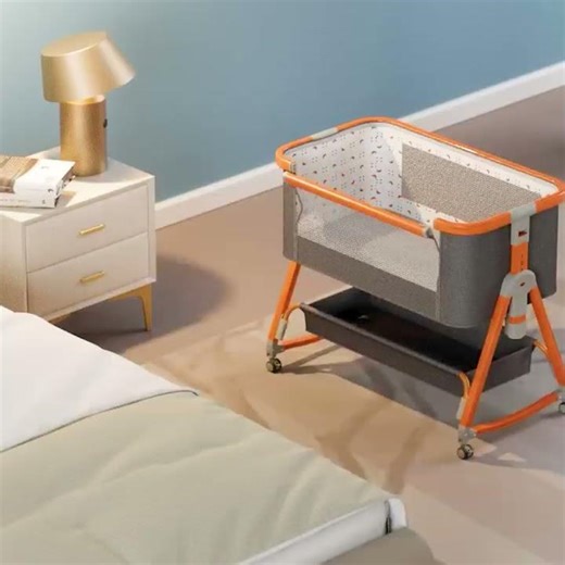 Baybee 3-in-1 Baby Bedside Crib 👶✨ | Safe Sleep, Closer Comfort