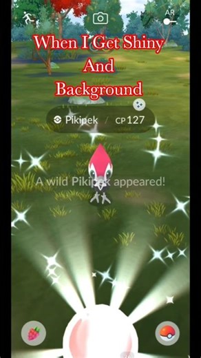 When I Get Shiny✨ and Background Pikipek on the Community Day |Pokemon Go