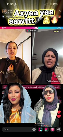 ‏@Najma Nashaad🎶 #farxiya fiska official @Luuzina.🦋 @Queen lucky🍁