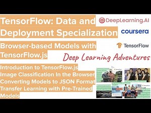 TF Data and Deployment - Browser-based Models with TensorFlow.js Part 1/2