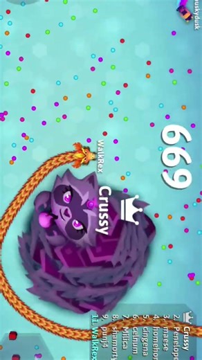 I Trapped a Giant Snake in Snake.io Game #snakeio #gaming #mobilegaming