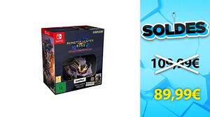 Soldes Nintendo : Monster Hunter Rise Nintendo Switch Collector au meilleur