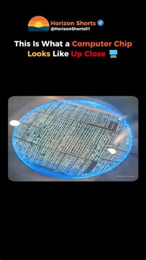 The Computer Chip Is Revealed Under a Microscope🔬 | Nano Technology 🐜🖥