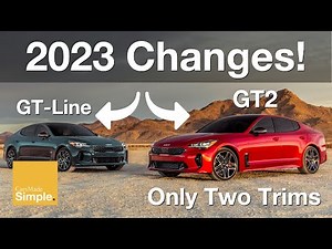 2023 Kia Stinger Full Change List | Last Hoorah?