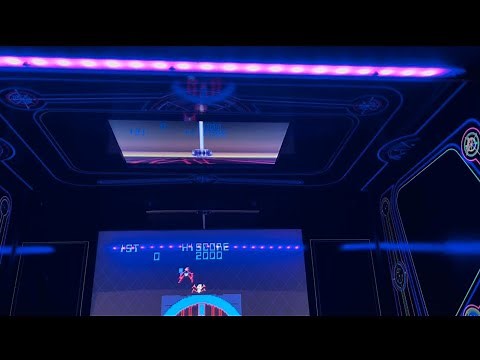 Arcade1up Tron S panel mod & lit riser