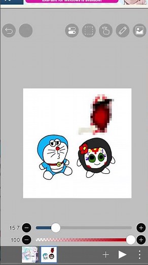 Doraemon x mii chan ❌ Doraemon x nimbu ✔️