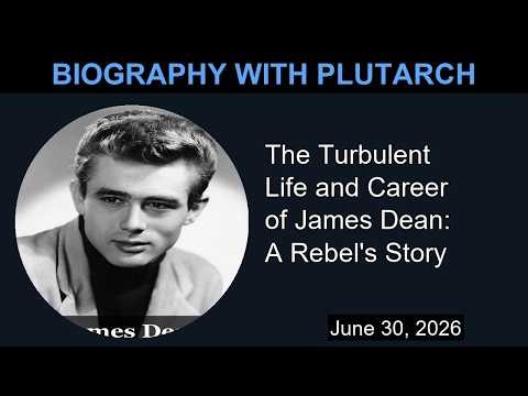The Turbulent Life and Career of James Dean: A Rebel's Story | Biography With Plutarch