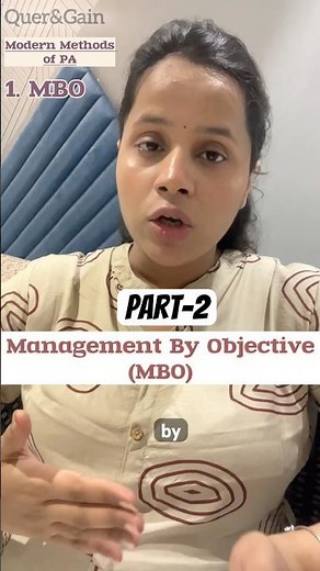 Management by Objective (MBO) PERFORMANCE APPRAISAL METHODS || PART-2