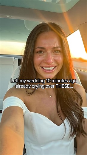 Left my wedding just minutes ago… And already crying over the memories 🤍 These are the moments you don’t plan — but keep forever. Follow for modern wedding ideas that feel real ✨ #weddingmemories #justmarried #modernwedding #realmoments