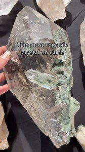 Quartz is the ultimate chameleon in the crystal realm. It can contain nearly every color of the rainbow, be almost any size you can imagine and change it’s energy based on what form it takes. It’s the second most common mineral in the earth’s crust, only second to feldspars (think moonstone, labradorite, sunstone, albite, etc). This is how I feel about quartz: if I was to be marooned on a deserted island and could take only one crystal with me, it would be quartz. Specifically a lemurian. I just