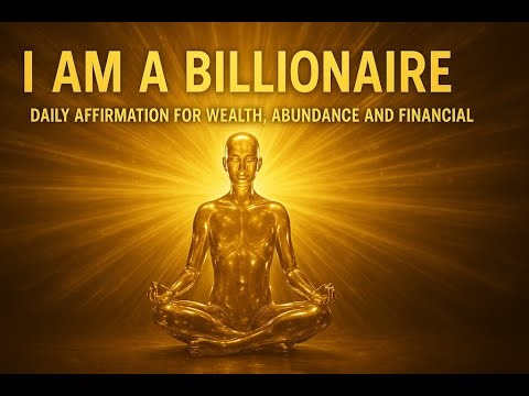 I Am a Billionaire | 15-Minute Affirmation Meditation to Attract Massive Wealth #affirmations