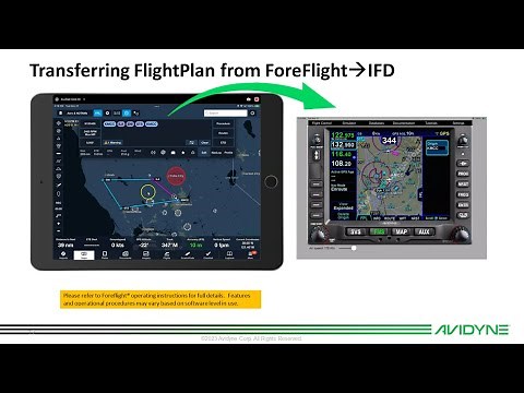 Connecting Avidyne IFD w/ Foreflight