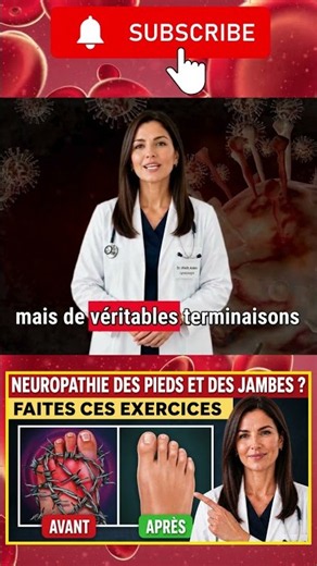 Les 6 seuls exercices pour soulager la neuropathie des pieds et des jambes !
