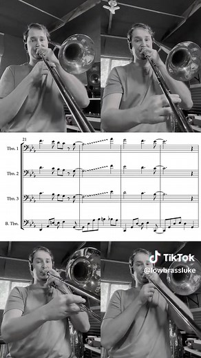 Blue Bossa for Trombone Quartet. Bass Trombone Line is not easy :). #jazz #trombone #bluebossa #trombonequartet #solo #basstrombone #yamaha