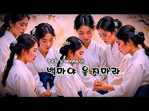 백마야 울지마라 (명국환 노래 - 1954년) (노래방 가사) ✠ 강욱남 (루치오) 영상편집