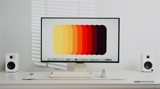 专注力提升秘诀 & 用极简智能桌面打造高效战场 | 设计美学与技术创新的碰撞