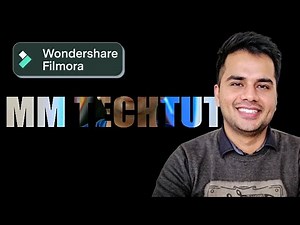 Zoom Through Text Intro in Filmora Easiest Method | Filmora Video Editor Tutorial