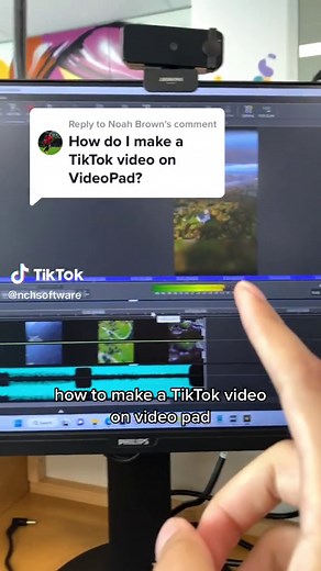 Replying to @Noah Brown How to make a TikTok video on VideoPad tutorial #videoedit #videoediting