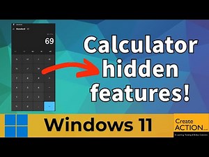 Windows 11 Calculator HIDDEN FEATURES